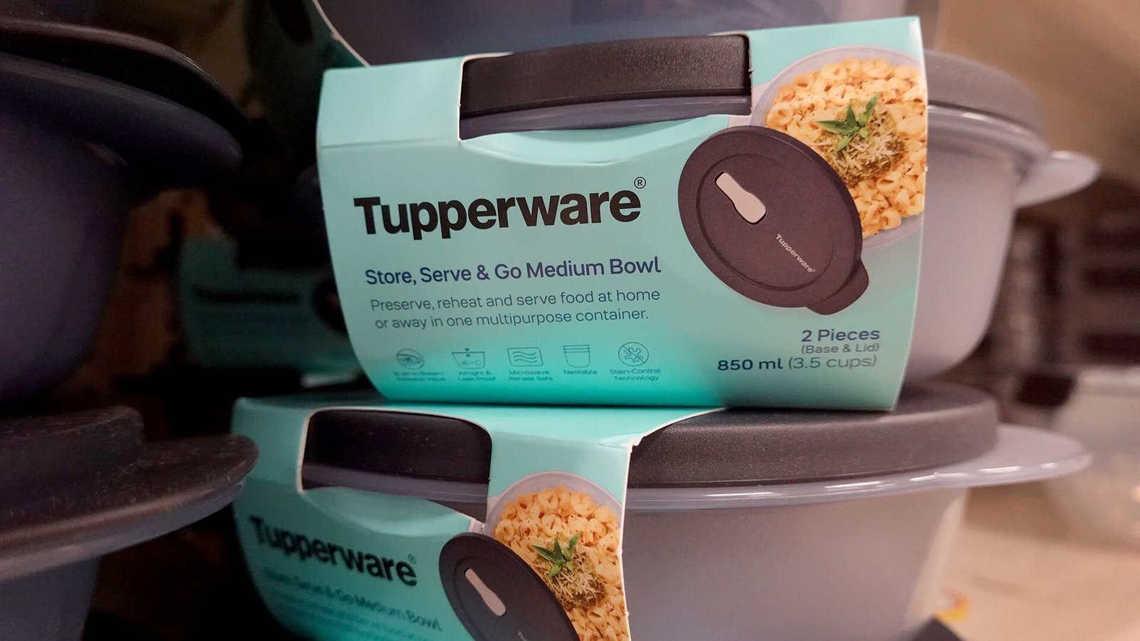 Tupperware, la icónica marca de recipientes para alimentos se declara en bancarrota