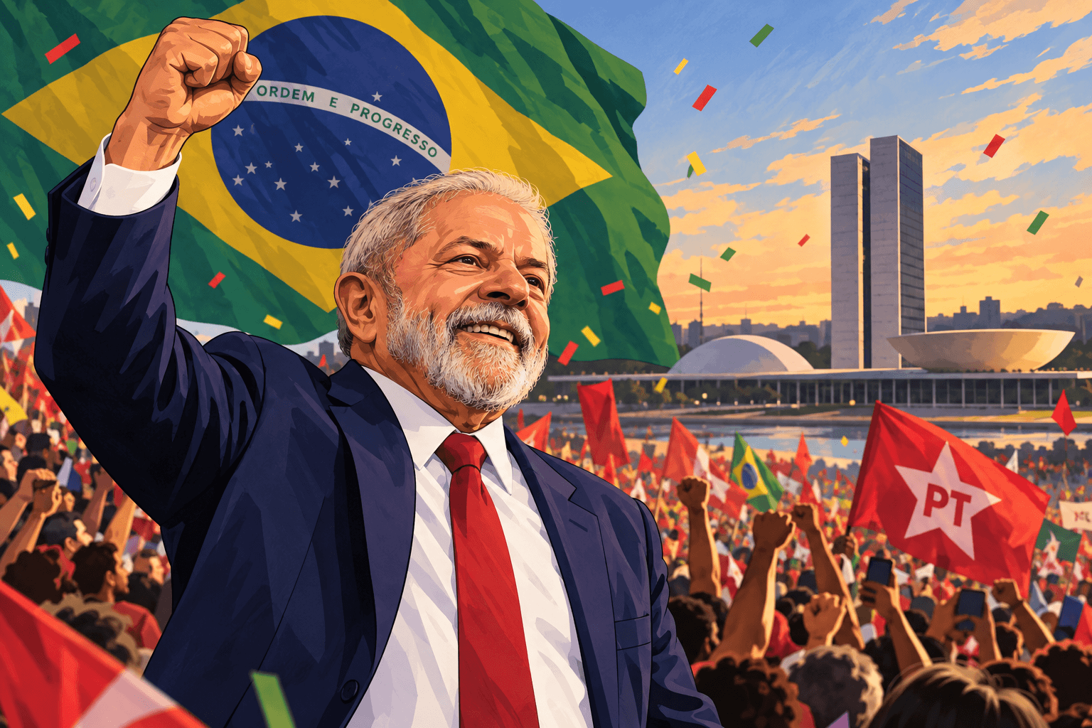 Lula da Silva conquista una victoria histórica en Brasil y obtiene un cuarto mandato presidencial